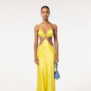 NWT Cult Gaia Colette gown S